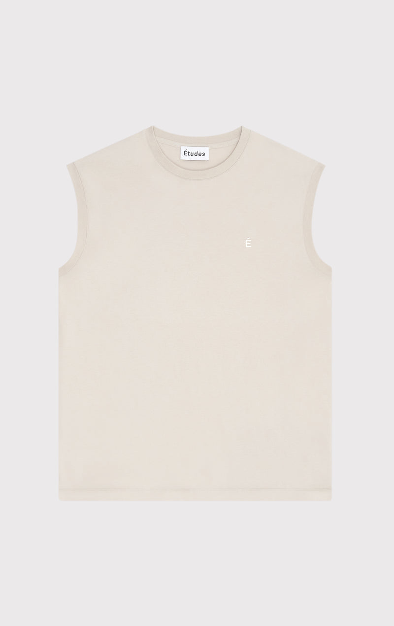 ÉTUDES T-SHIRTS TRIP ACCENT NUAGE ARGENT 1