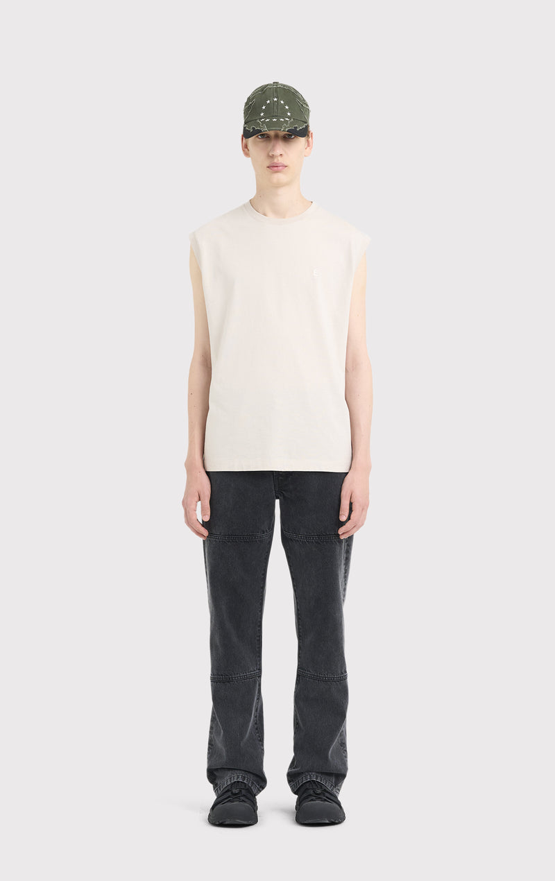 ÉTUDES T-SHIRTS TRIP ACCENT NUAGE ARGENT 3