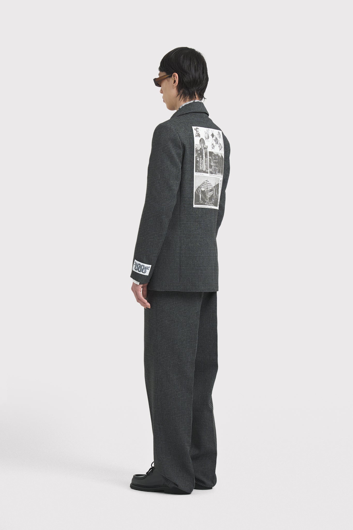 ÉTUDES VERNEUIL BATIA SUTER CHECK OUTERWEAR 3