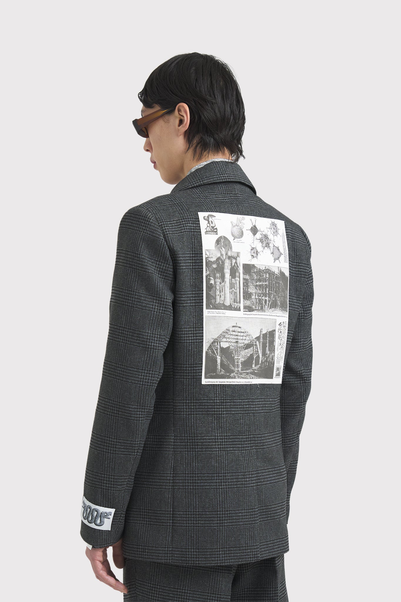 ÉTUDES VERNEUIL BATIA SUTER CHECK OUTERWEAR 5