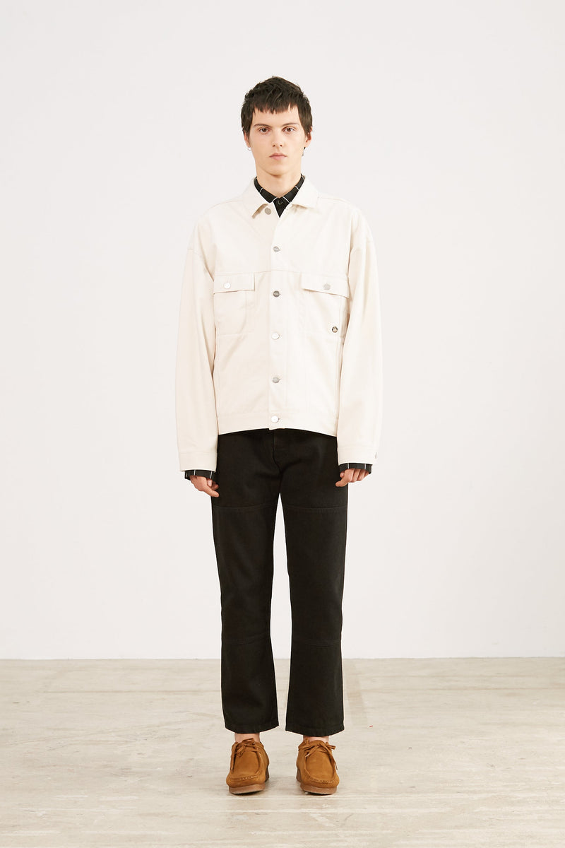 VERTIGE HORSE SUEDE JACKET OFF WHITE 1