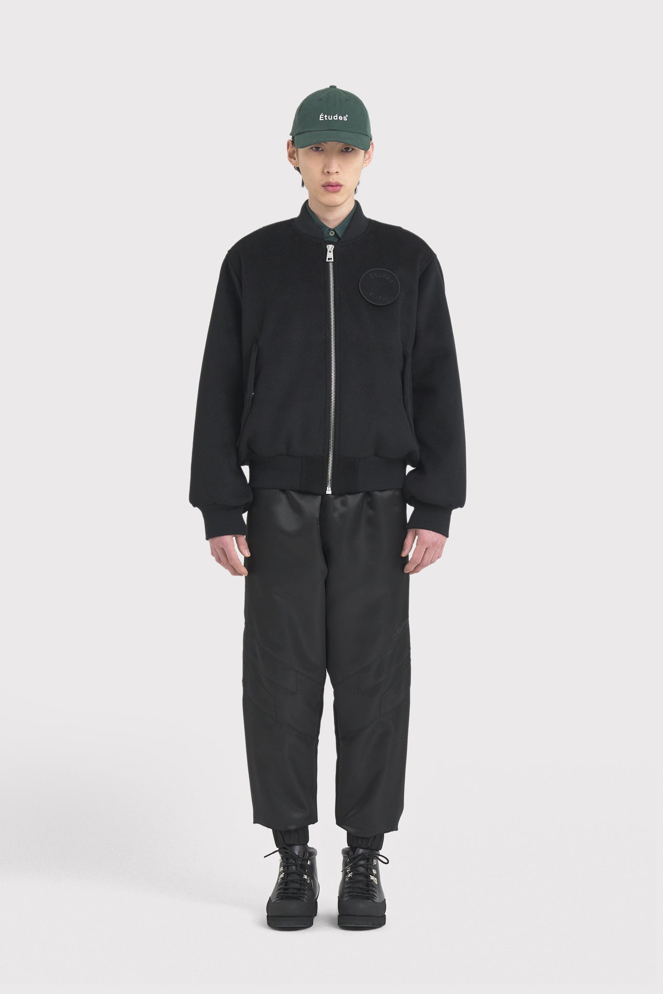 ÉTUDES VILLE CASHMERE BLACK OUTERWEAR 1