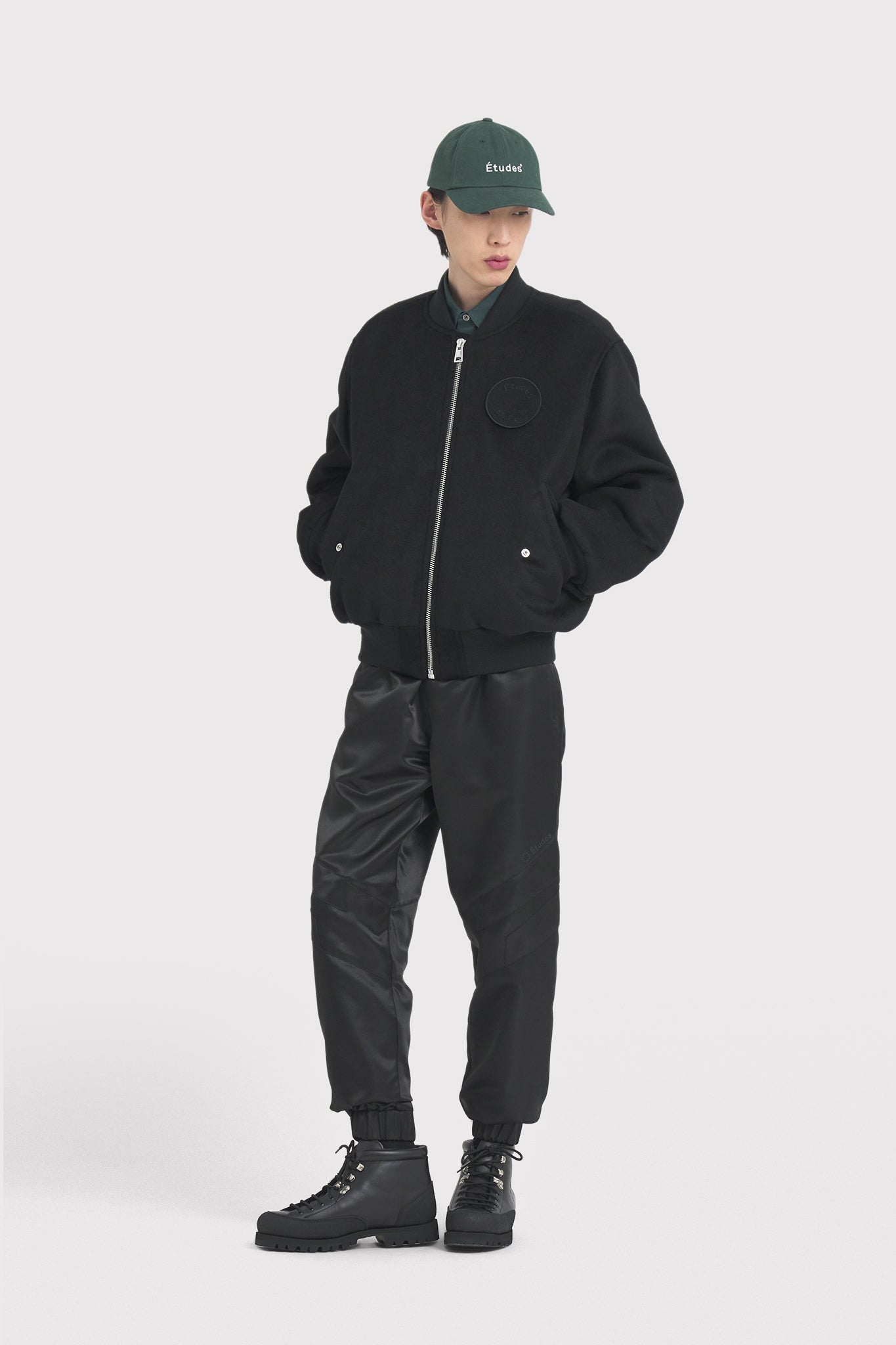 ÉTUDES VILLE CASHMERE BLACK OUTERWEAR 4