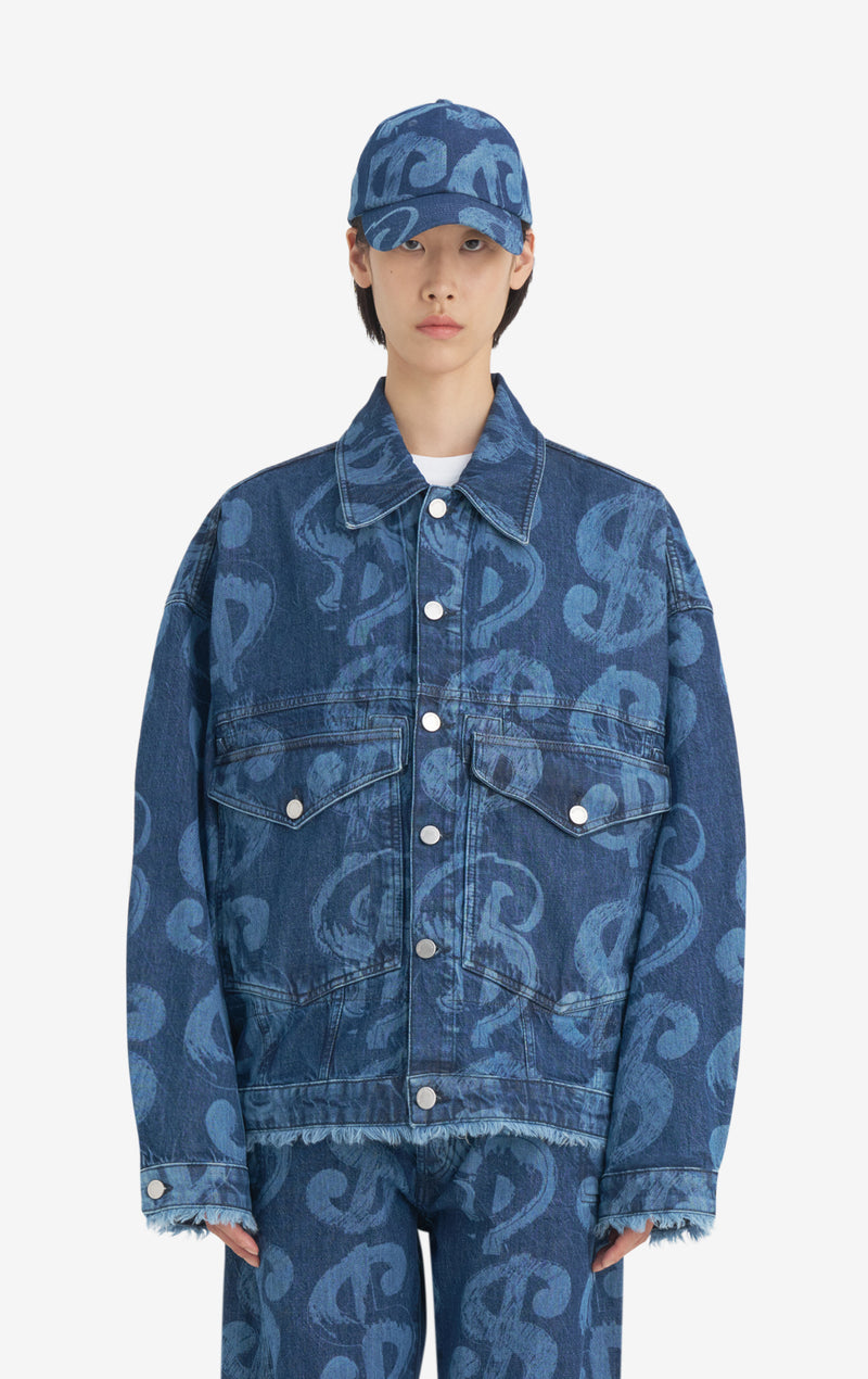 LOOSE DENIM JACKET ANDY WARHOL