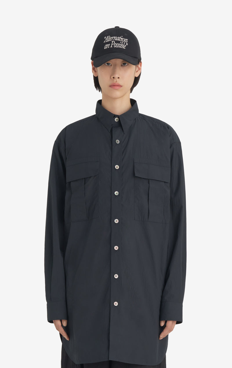 LONG SHIRT 42 / BLACK
