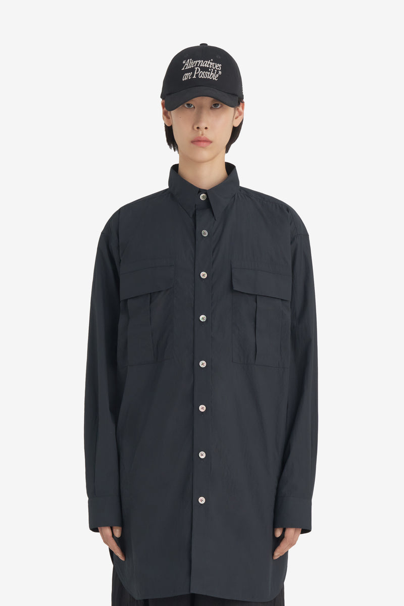 LONG SHIRT BLACK 3