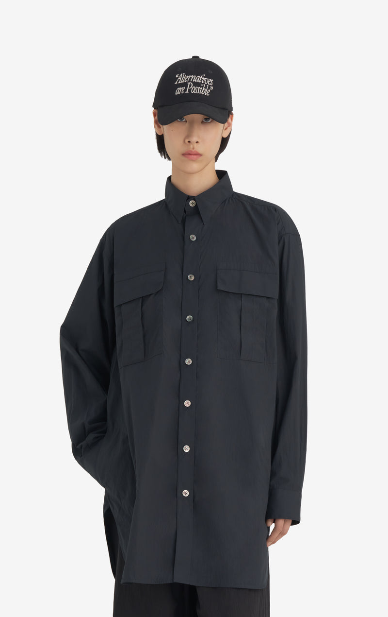 LONG SHIRT 42 / BLACK
