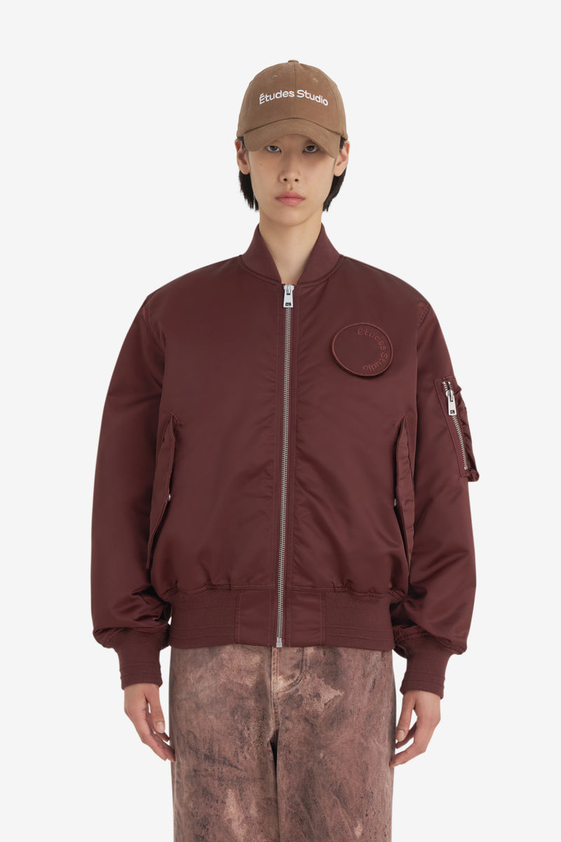 BOMBER JACKET DK RED 3