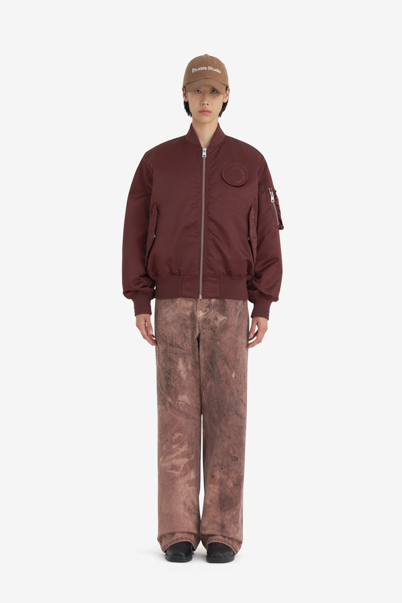 BOMBER JACKET DK RED 6