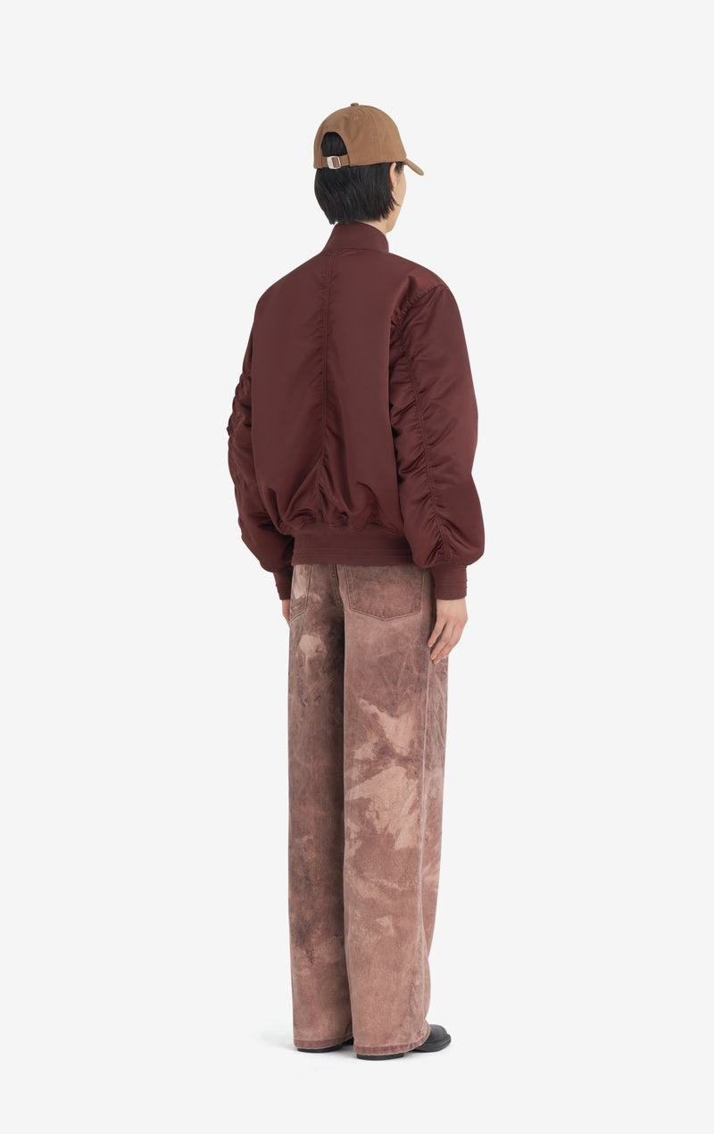 BOMBER JACKET 42 / DK RED