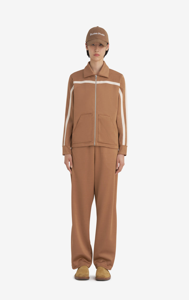 TRACKSUIT JACKET XXS / CAMEL