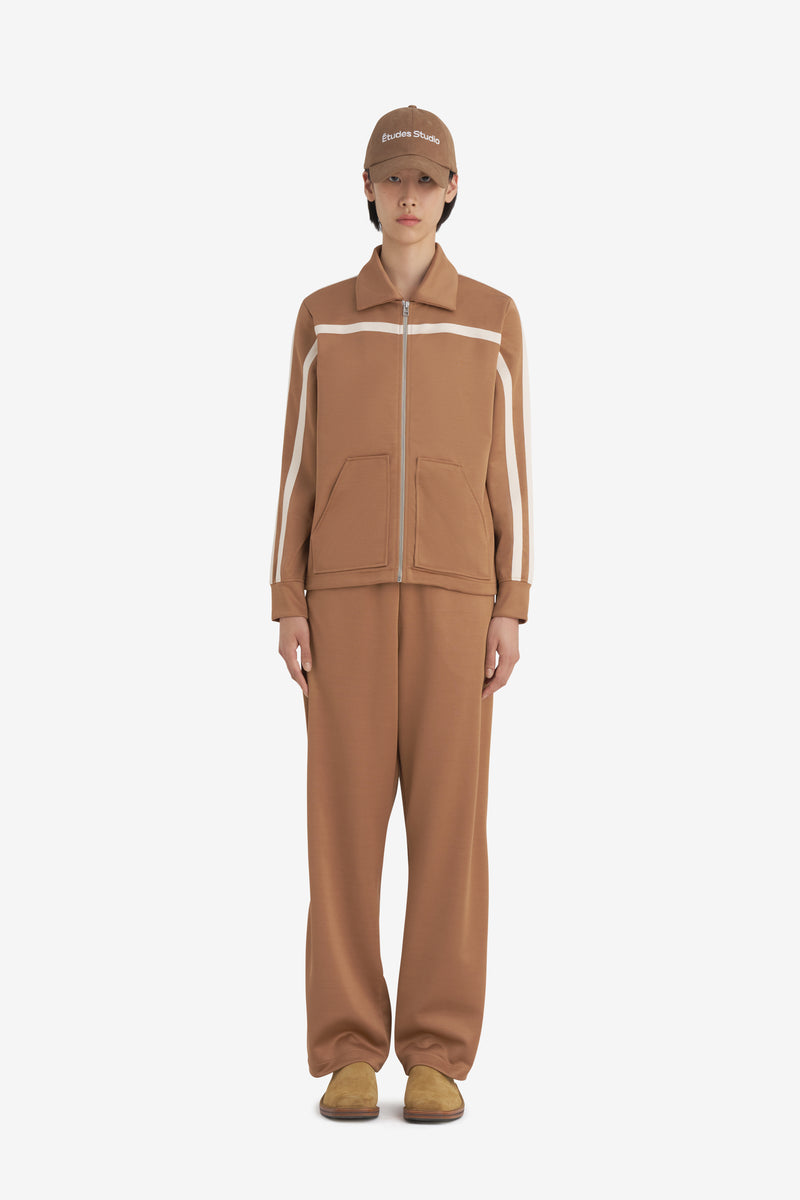 TRACKSUIT JACKET CAMEL 4