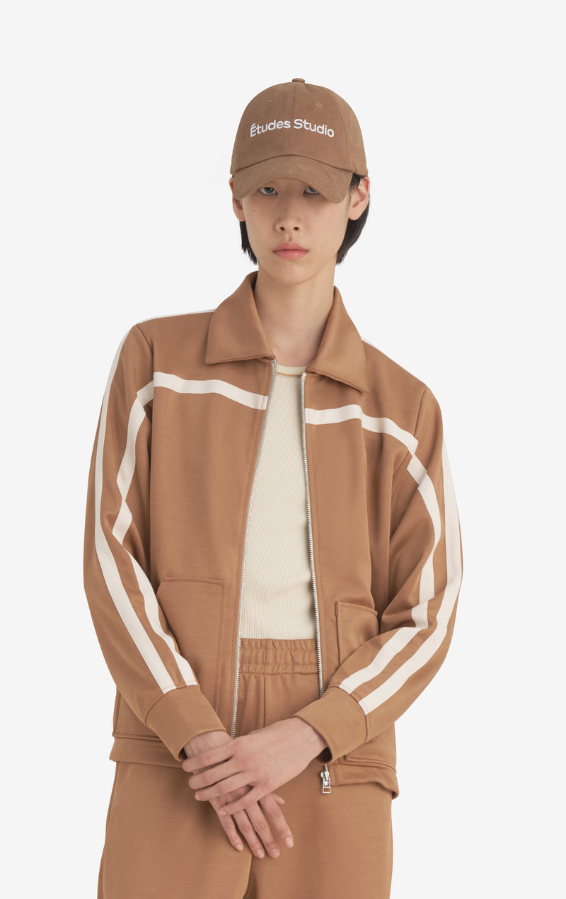 TRACKSUIT JACKET XXS / CAMEL