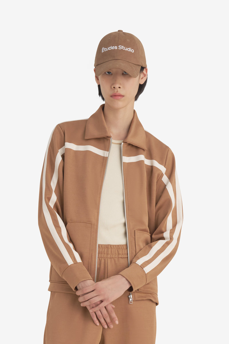 TRACKSUIT JACKET CAMEL 2