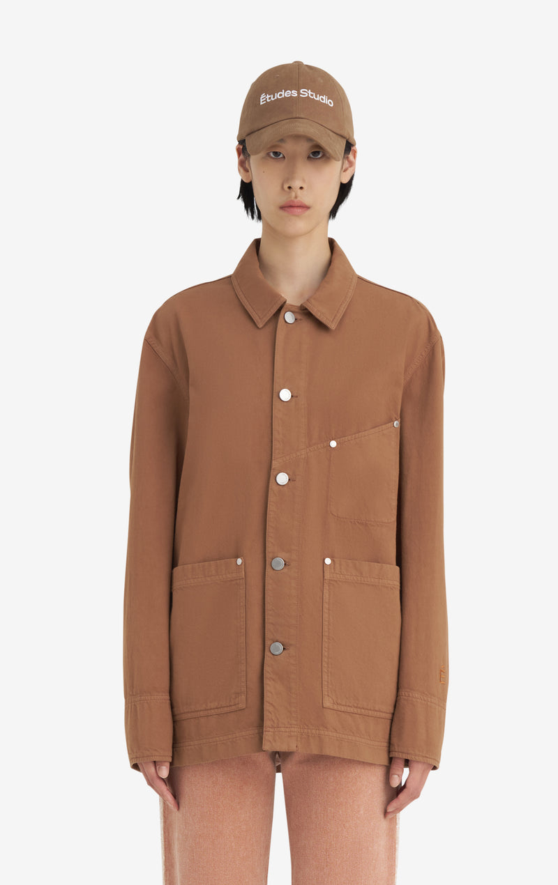 WORKER TWILL JACKET 42 / CAMEL