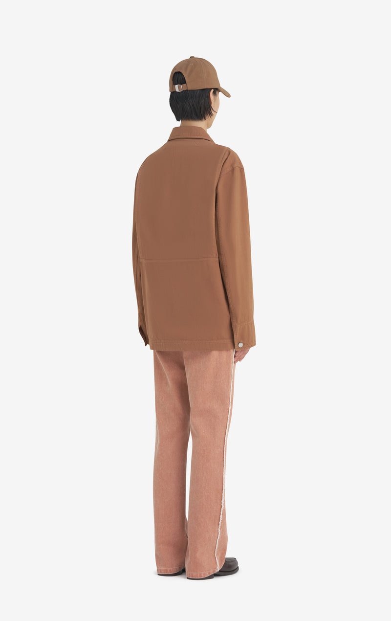 VESTE OUVRIÈRE EN SERGÉ 42 / CAMEL