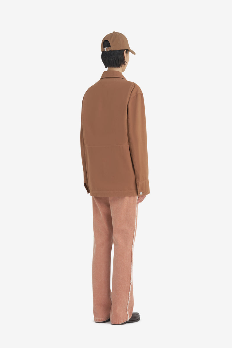 WORKER TWILL JACKET CAMEL 10