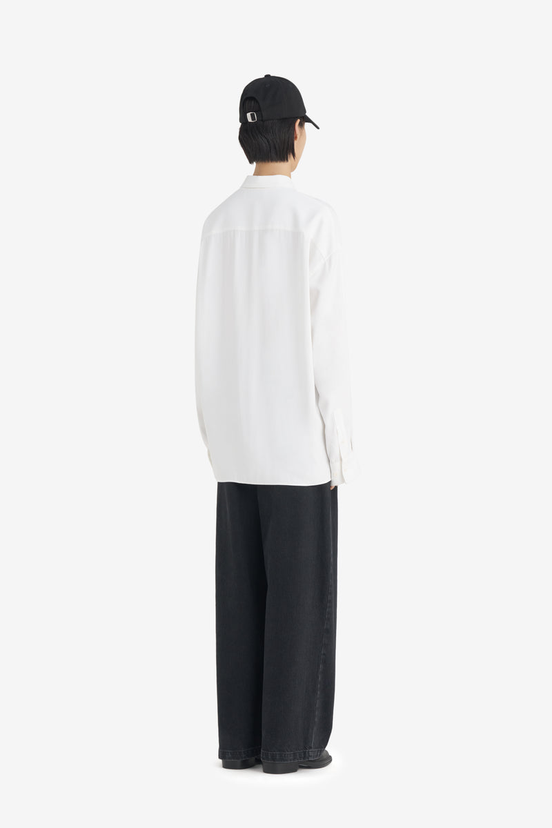 OVERSIZED SHIRT É - WHITE WHITE 8