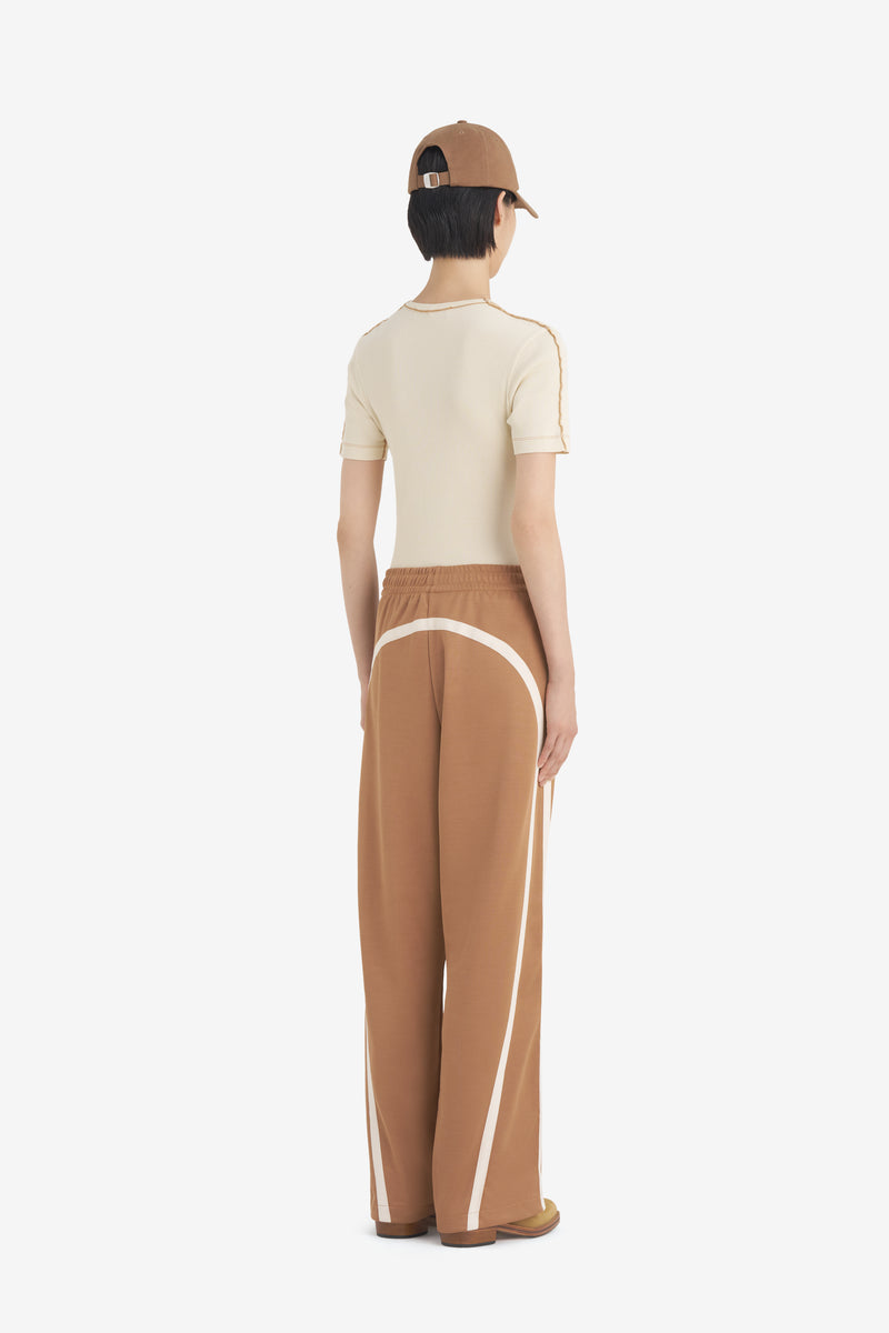 TRACKSUIT PANT CAMEL 8