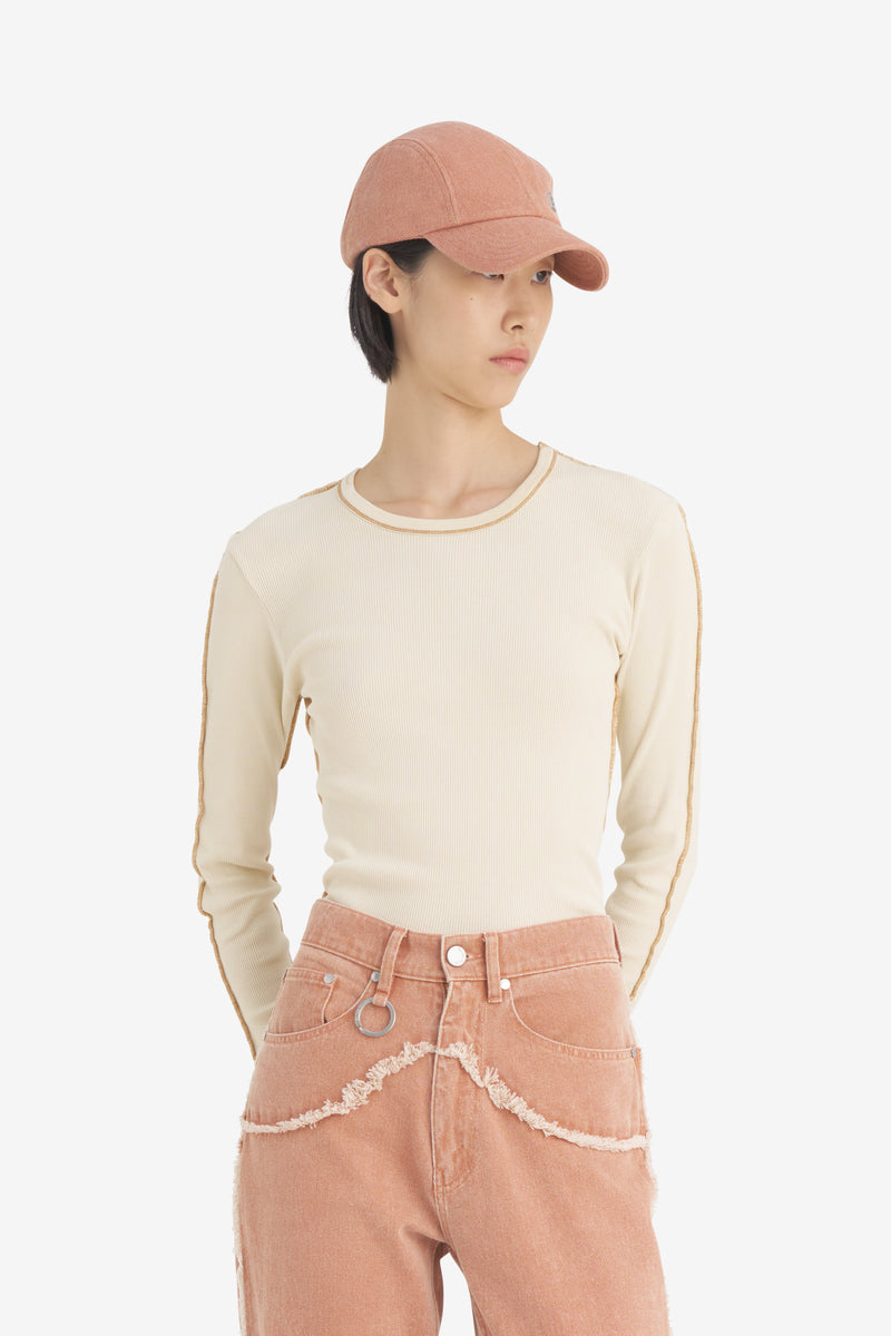 BOOTCUT JEANS ABRICOT 7