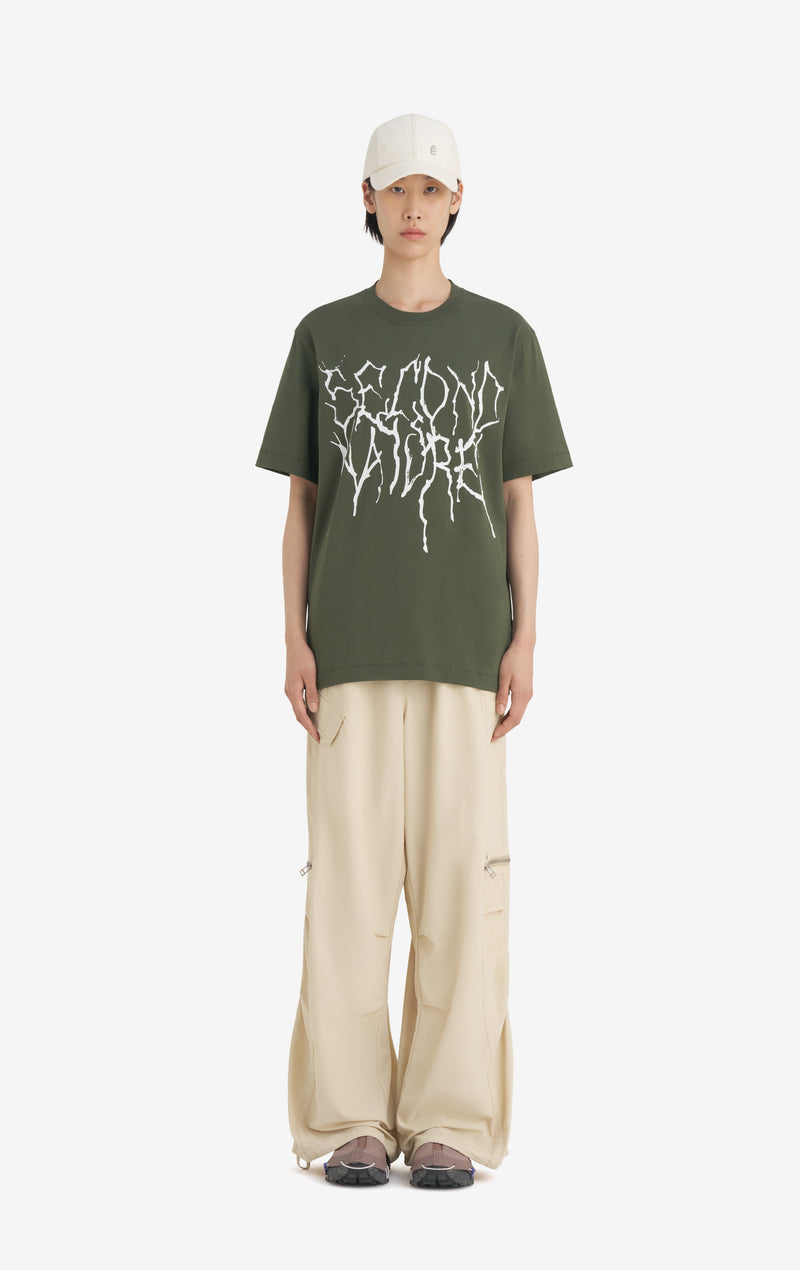 REGULAR TS NATURE XXS / DK GREEN