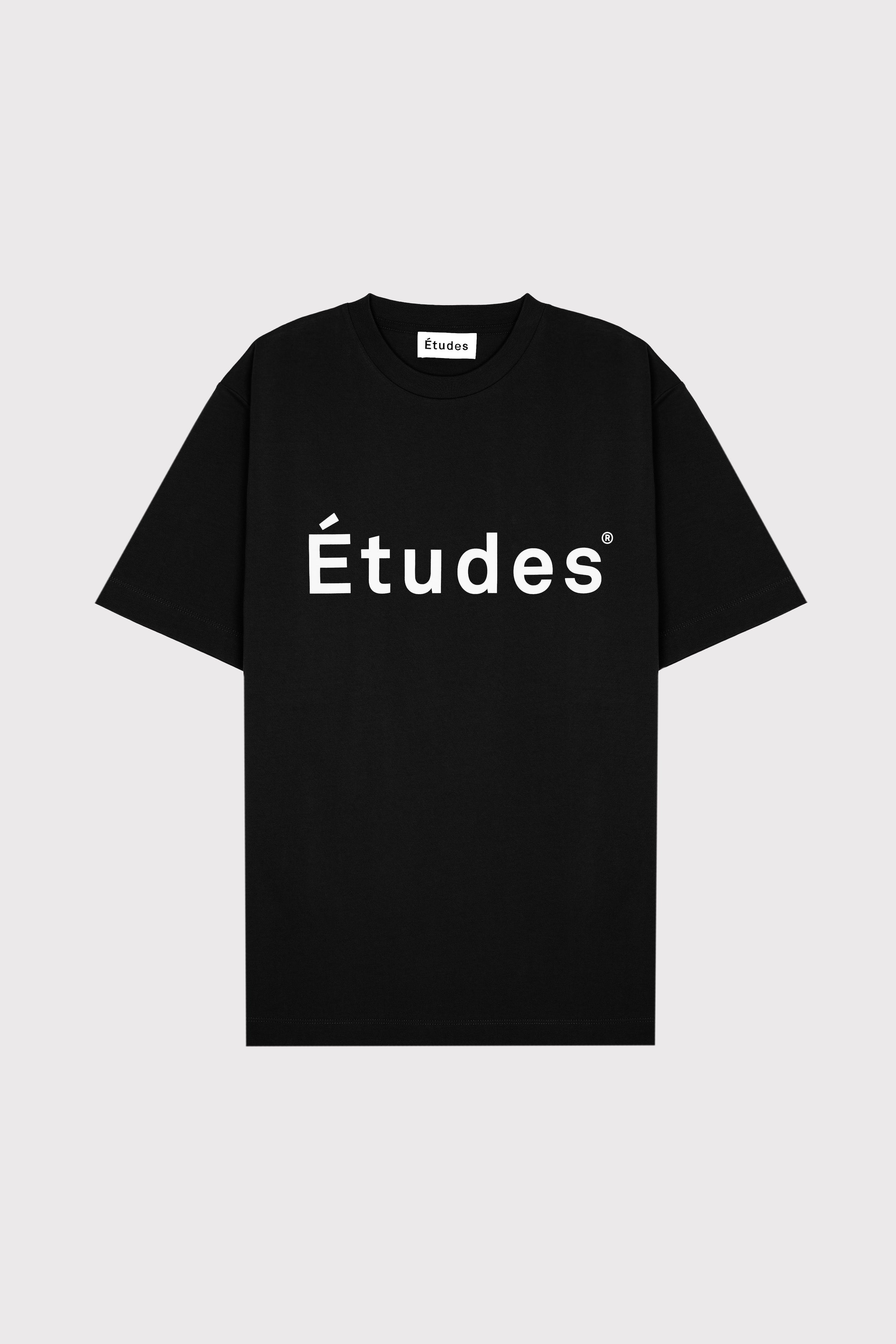 Études WONDER ETUDES BLACK T-shirt 2