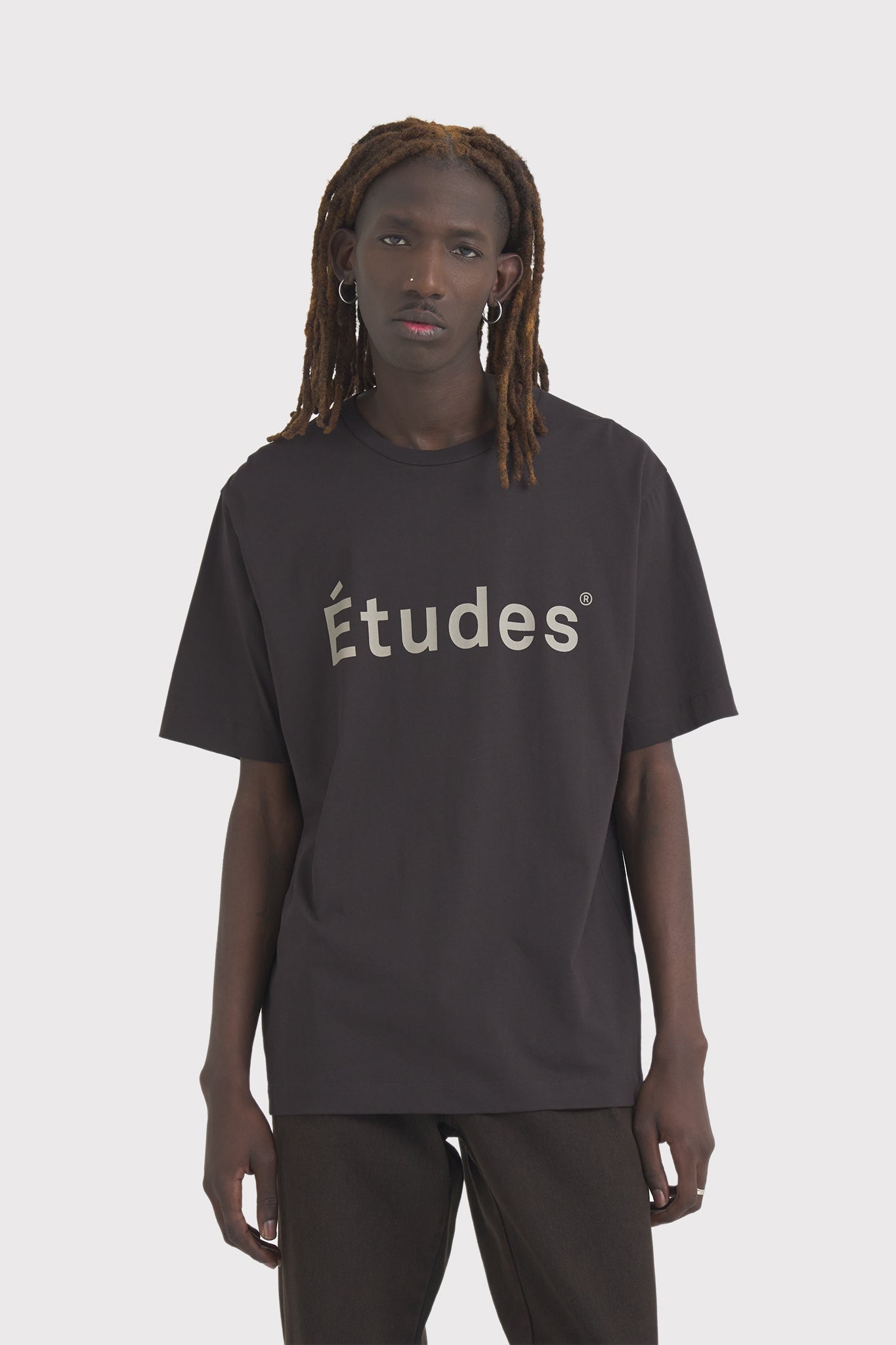 ÉTUDES WONDER ETUDES DK BROWN T-SHIRTS 3