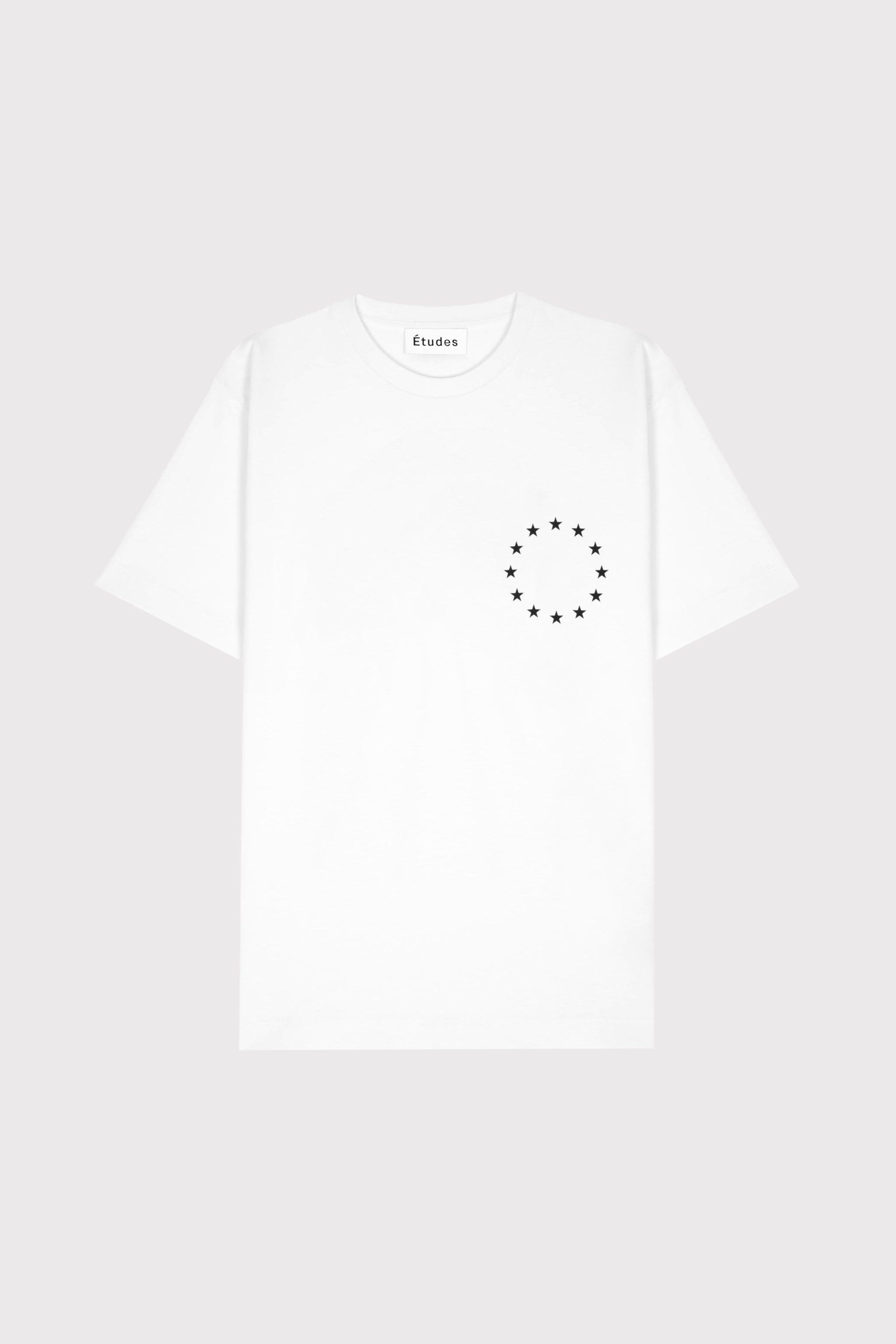 Études WONDER EUROPA BACK WHITE T-shirt 2