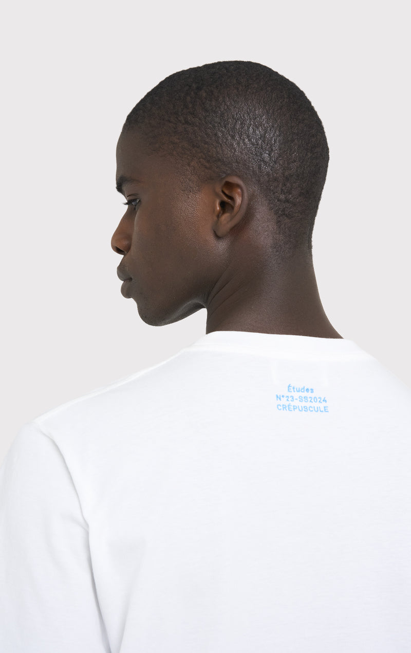 ÉTUDES WONDER N23 CREPUSCULE WHITE T-SHIRTS 5