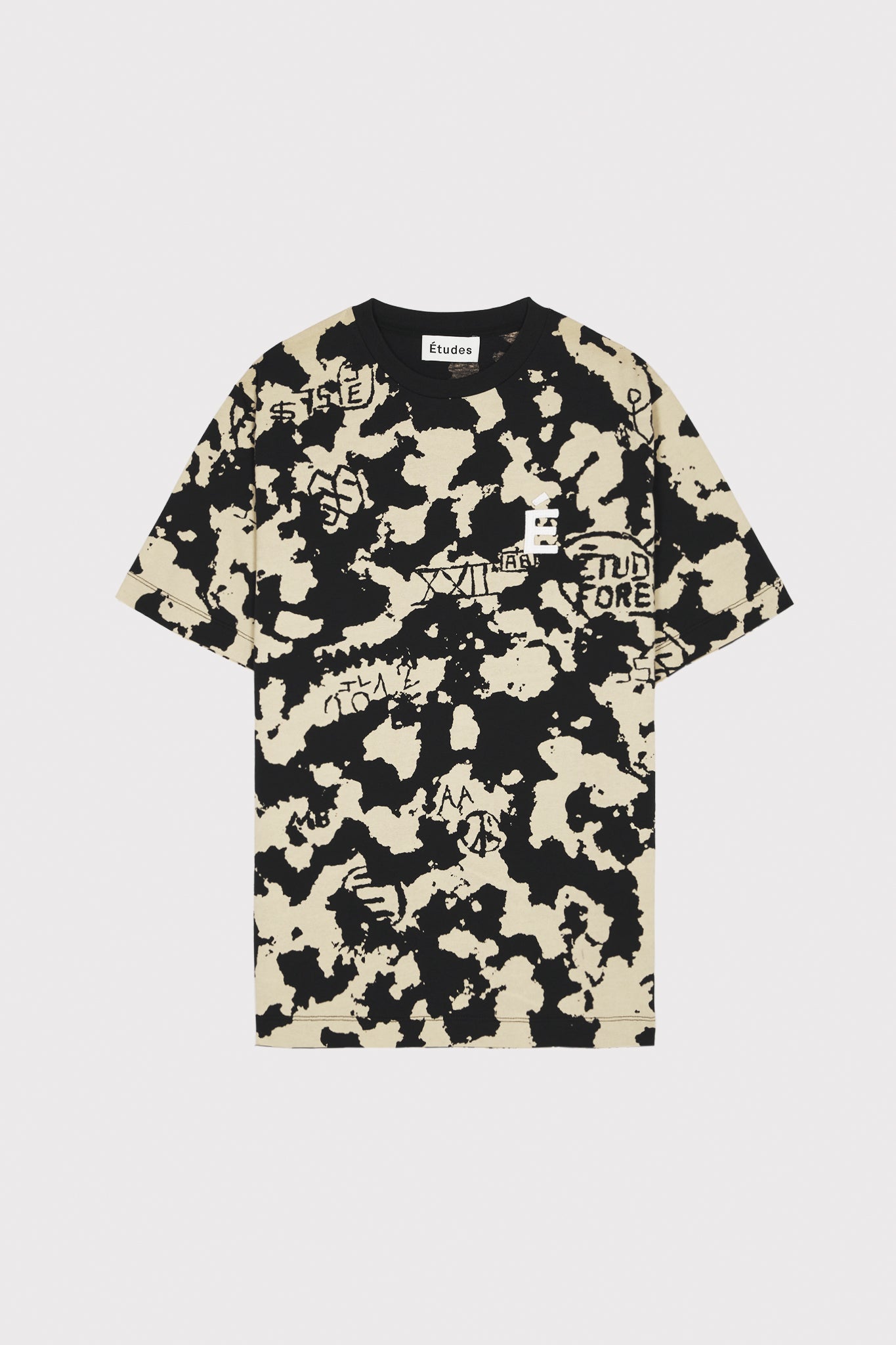 ÉTUDES WONDER PATCH ALLOVER TREE BARK T-SHIRTS 2