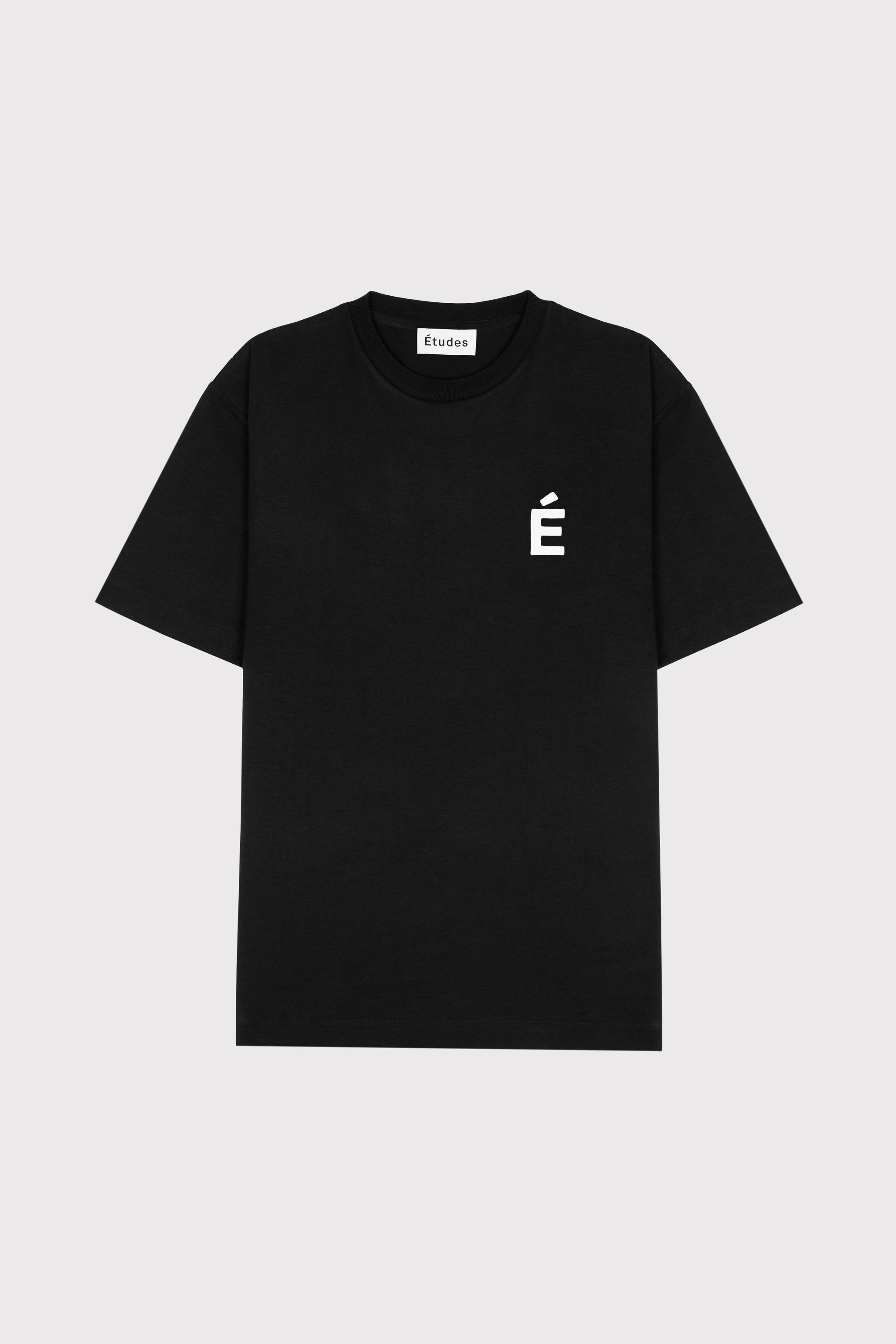 Études WONDER PATCH BLACK T-shirt 2