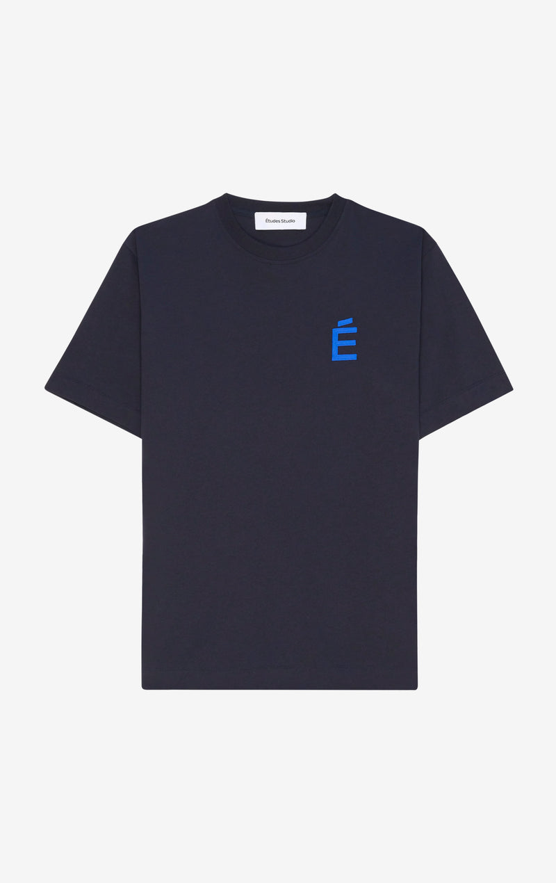 ETUDES STUDIO REGULAR TEE SHIRT É NAVY 1