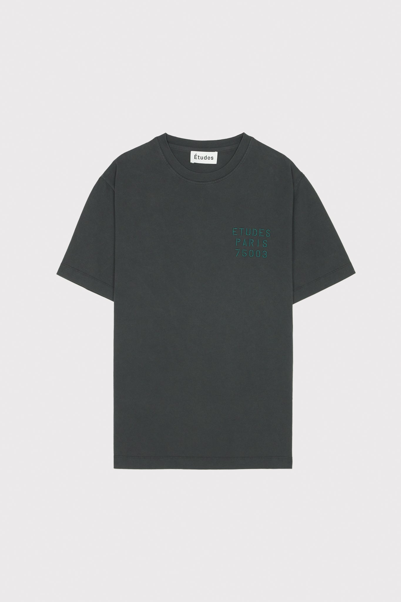 ÉTUDES WONDER SMALL STENCIL BLACK T-SHIRTS 2