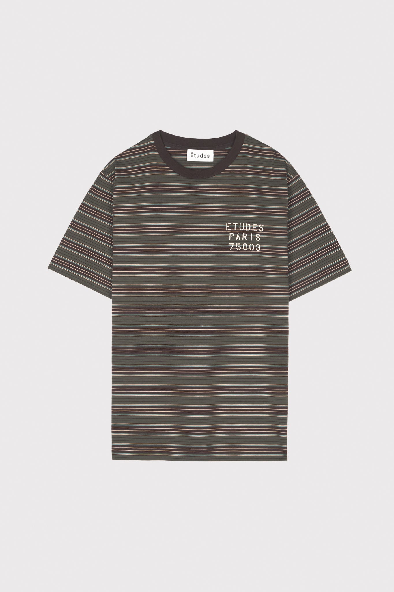 ÉTUDES WONDER SMALL STENCIL STRIPED T-SHIRTS 2