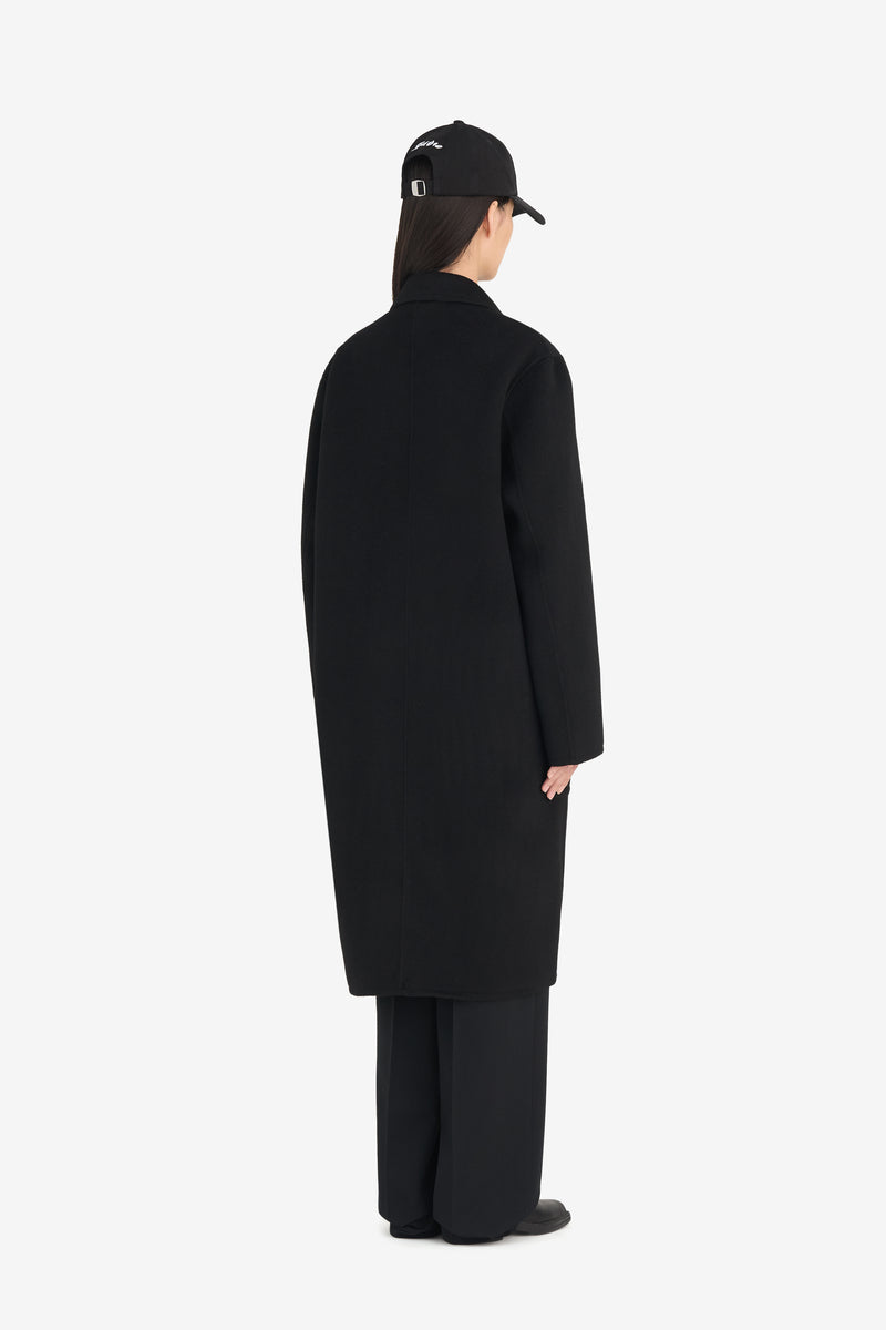 CLASSIC WOOL COAT BLACK 8