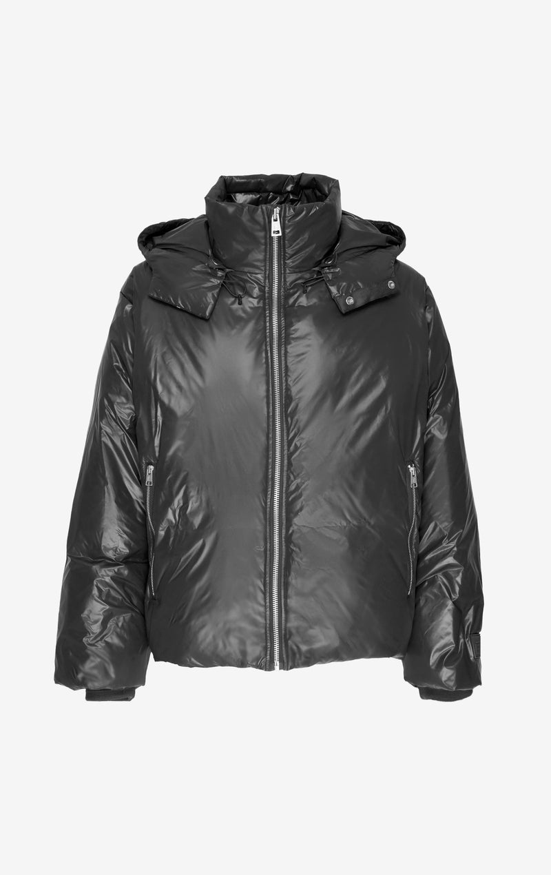 ETUDES STUDIO BOXY DOWN JACKET SHINY BLACK 1