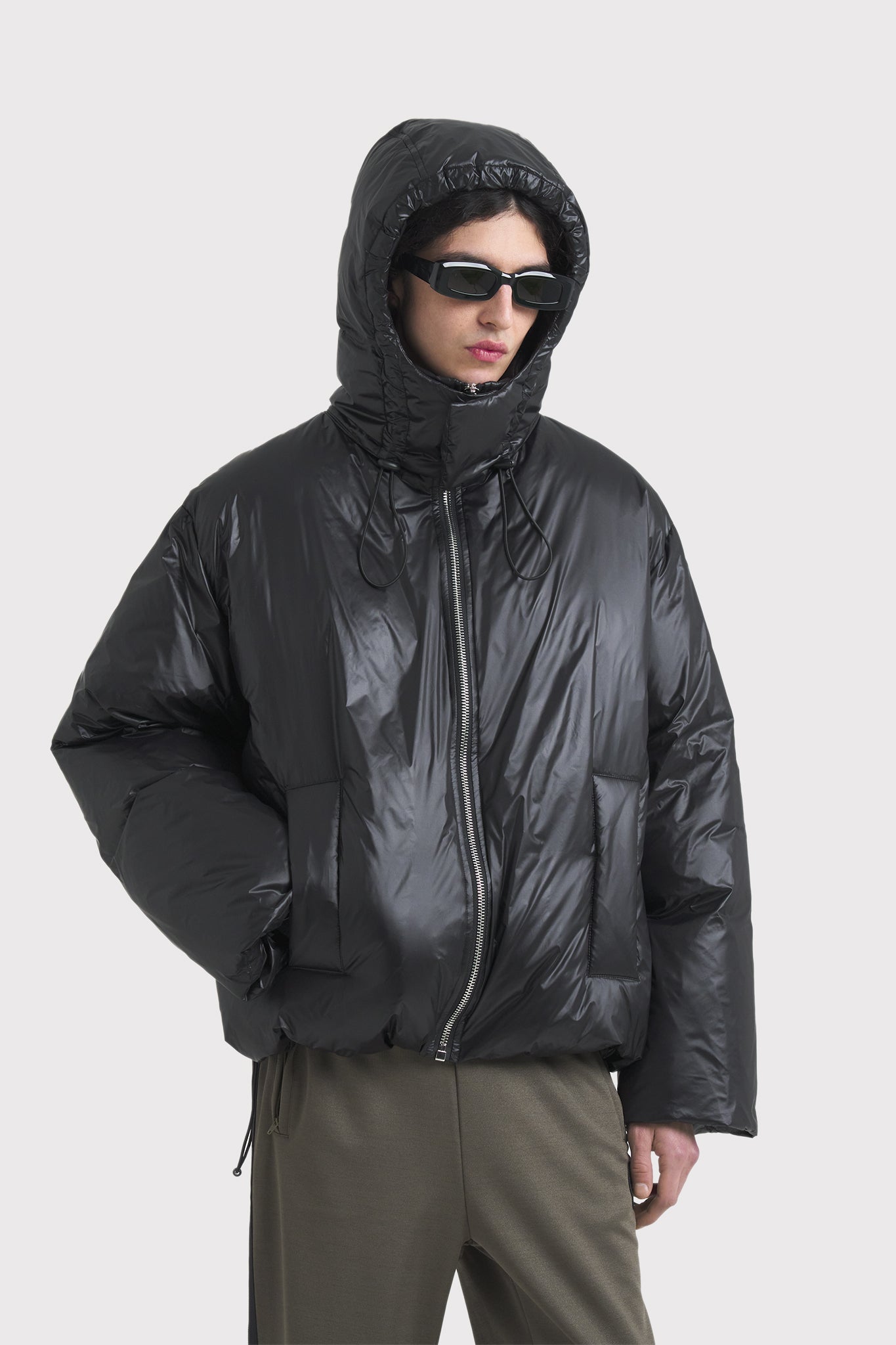 ÉTUDES ZINC NYLON BLACK OUTERWEAR 5