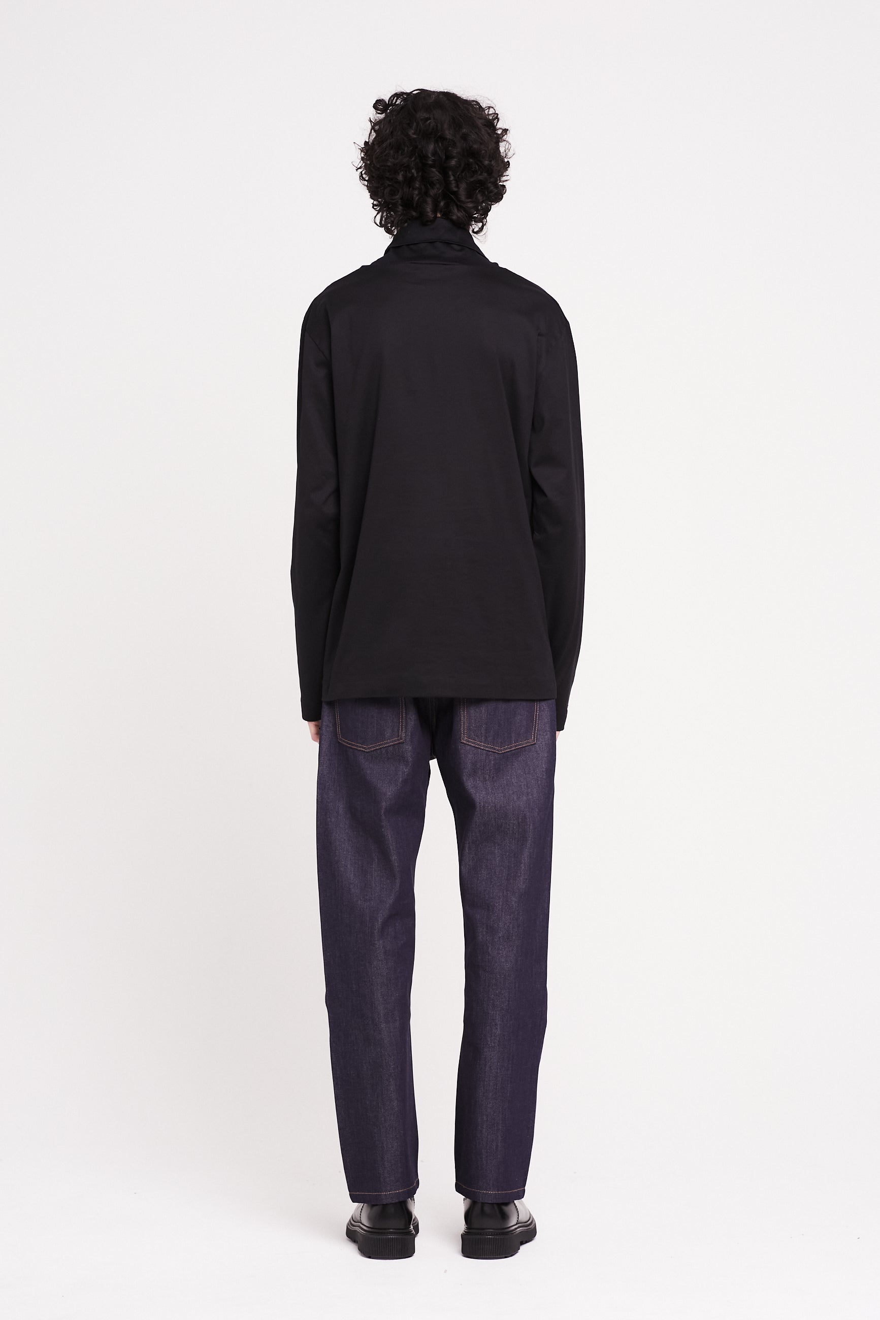 Études AWARD LS SMALL ETUDES BLACK t-shirt 3
