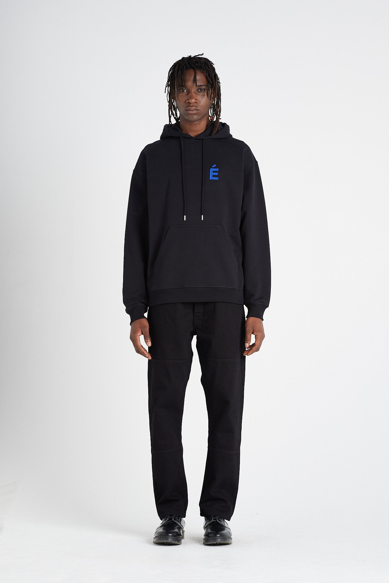 Études NATIONAL HOOD PATCH BLACK sweatshirt 1